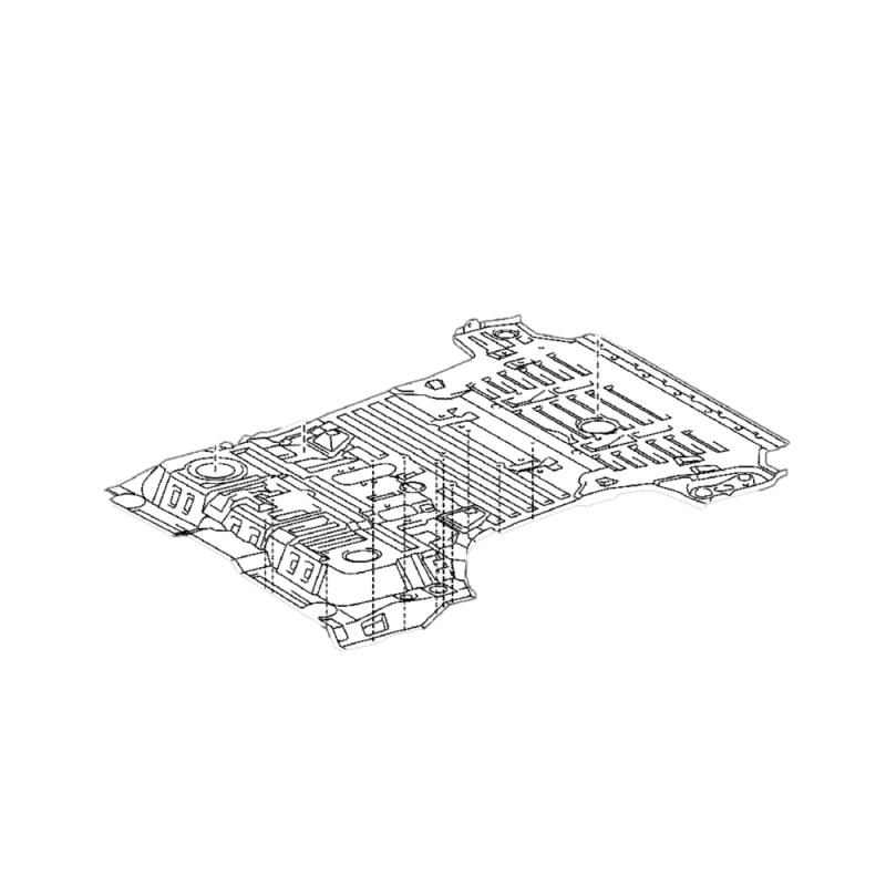 Floor Assembly Rear - 5831160C70